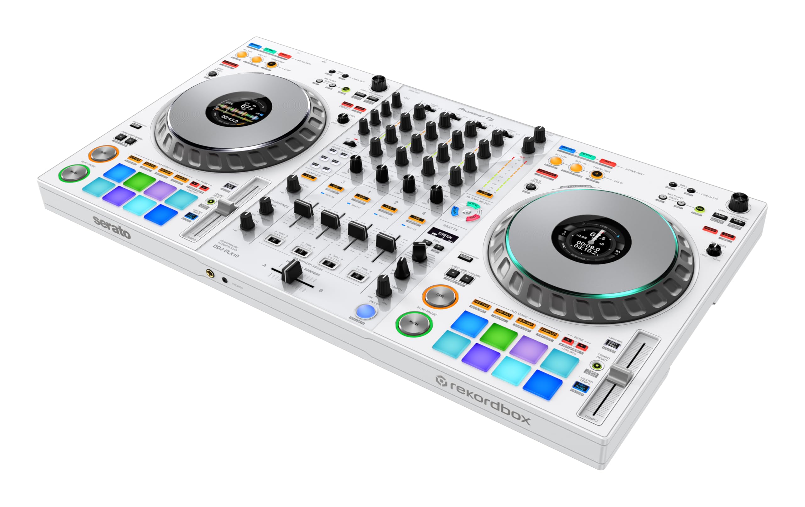 Pioneer DJ DDJ-FLX10 Edição Limitada - Controlador de DJ de 4